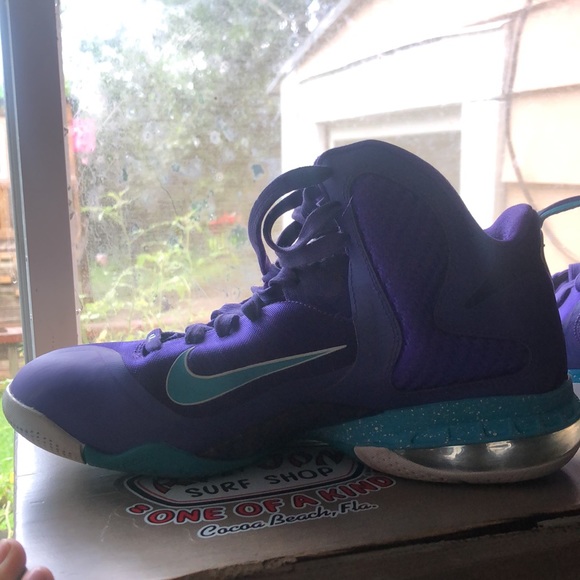 I am selling size 9 lebron 9 summit lakes display picture 2